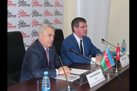 The agreement was signed at the TransCaspian 2015 trade fair.